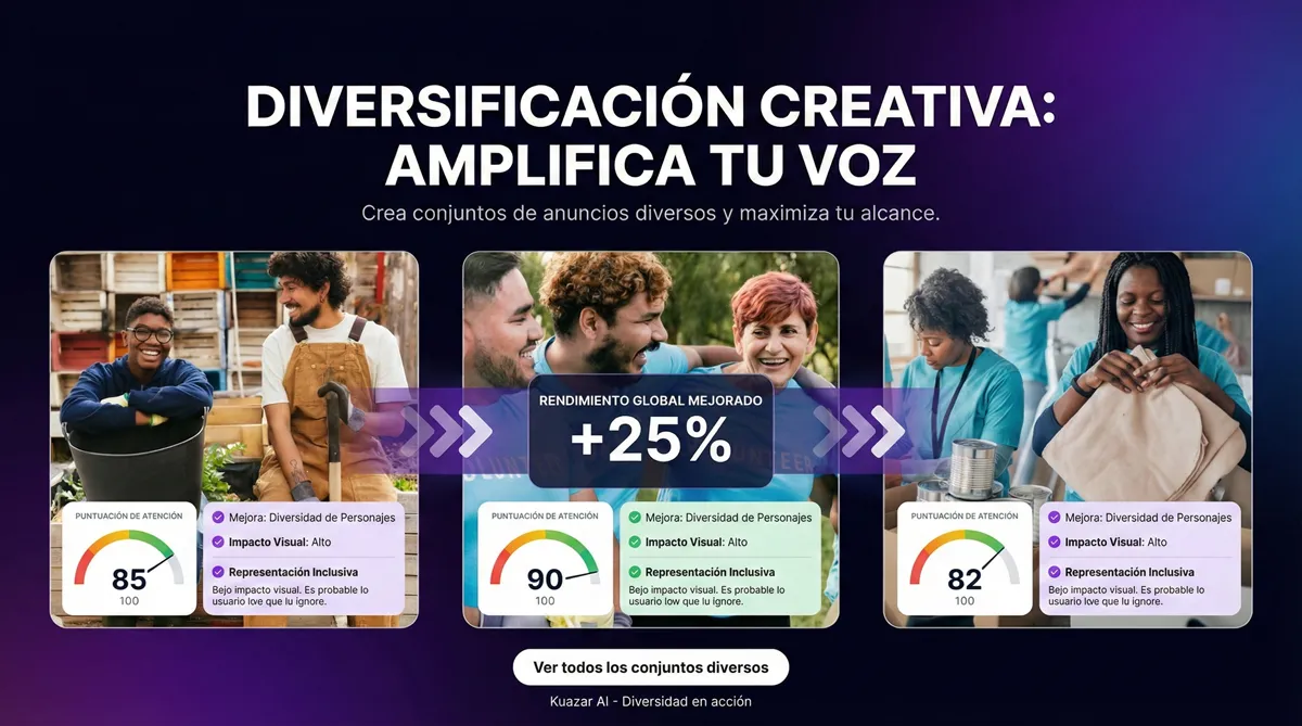 Diversificación Creativa en Meta Ads: la estrategia para escalar en Meta Ads